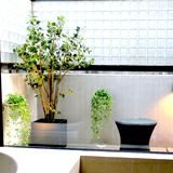 光触媒　造花　人工　観葉植物　フェイクグリーン　ワイド　幅広
