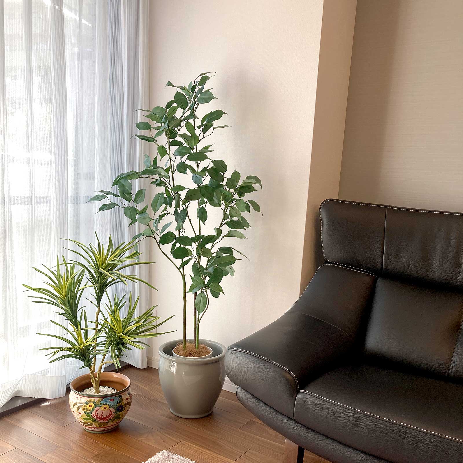 光触媒 人工観葉植物 ウォールグリーン フェイクグリーン カサブランカ  