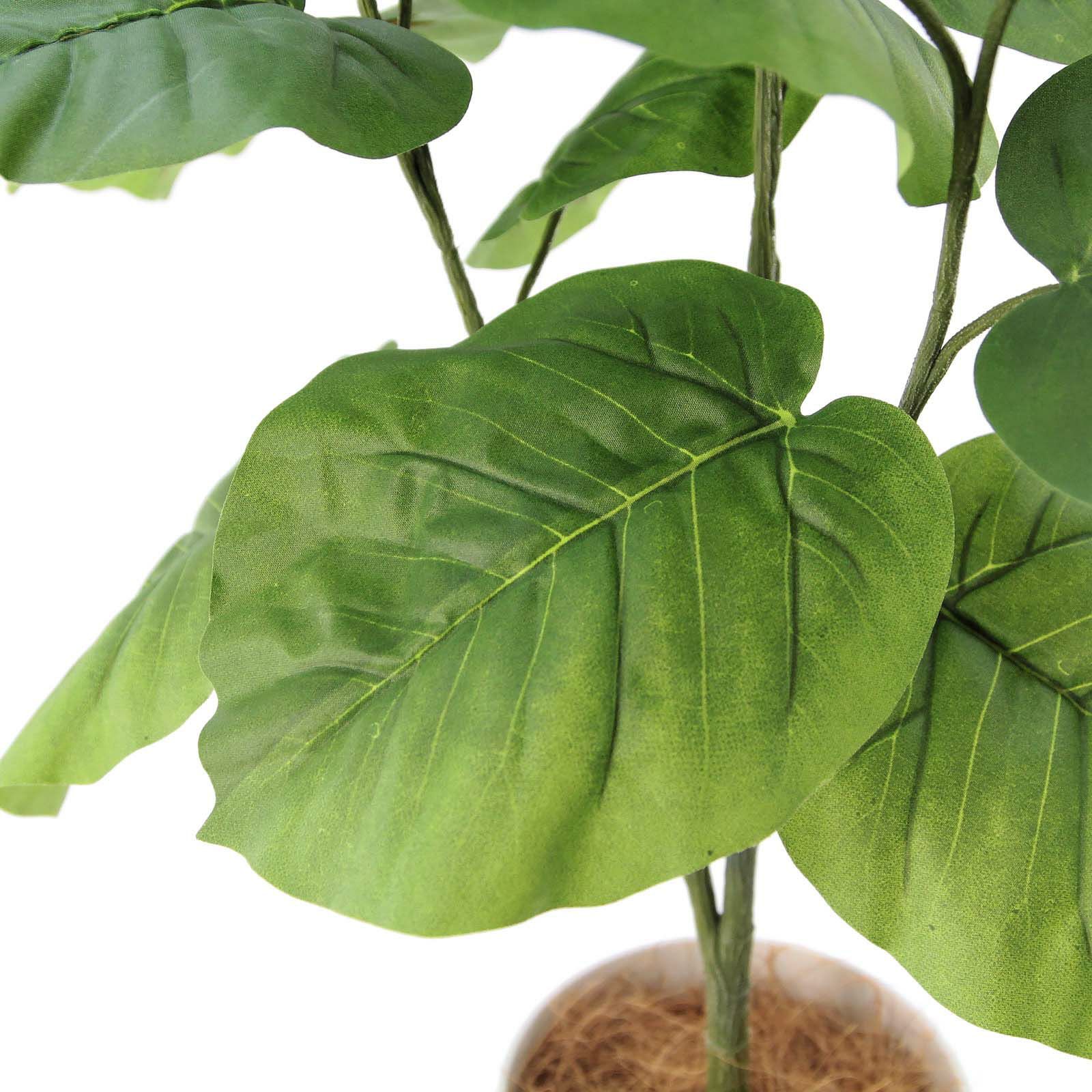 フェイクグリーン 観葉植物 フィカス ウンベラータ インテリアグリーン 造花 楽天市場】フェイクグリーン フィカス ウンベラータ 高さ 70cm