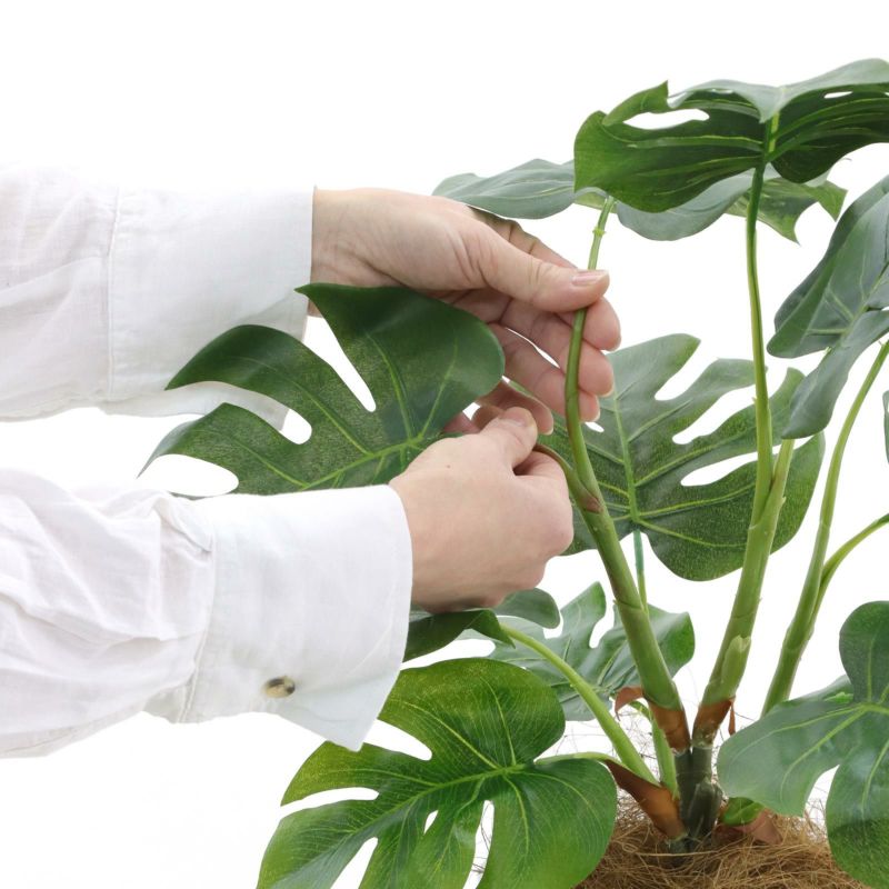 No92451 プレミアム光触媒フェイクグリーン 「個性際立つ12枚の葉