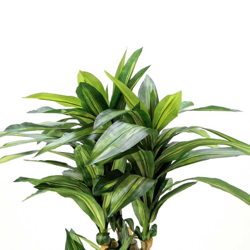 即納特典付き 人工観葉植物 ドラセナポット180パープル 2個セット bc080-0 庭木ポット 代引き不可 インテリア フェイクグリーン  造花GARDEN PLANT p30