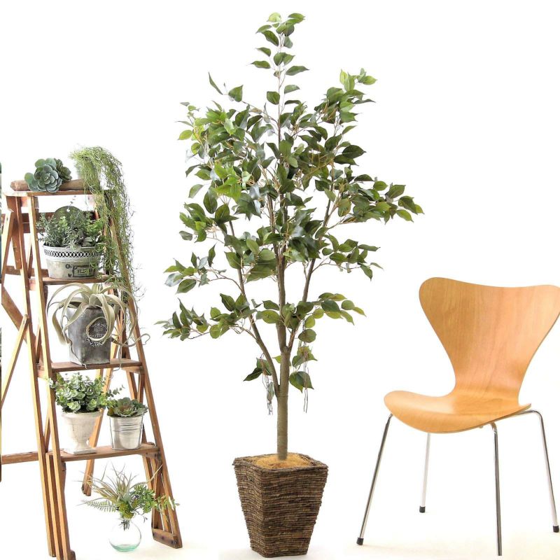 バナナリーフバスケット小 KG4-SRE+ヤシの繊維(+3500円)