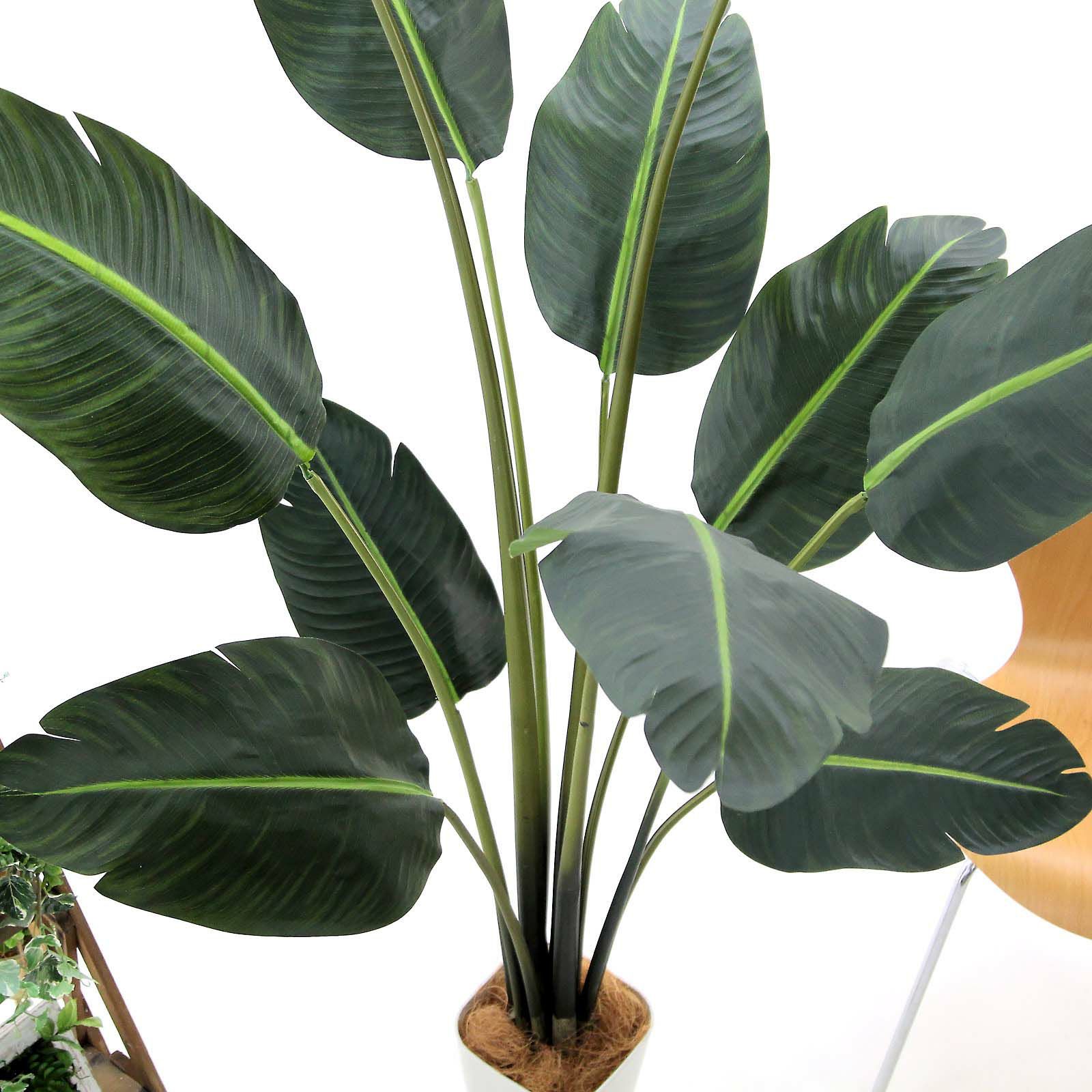 No9299 プレミアム光触媒フェイクグリーン 「大きく広がる葉 × スラリ