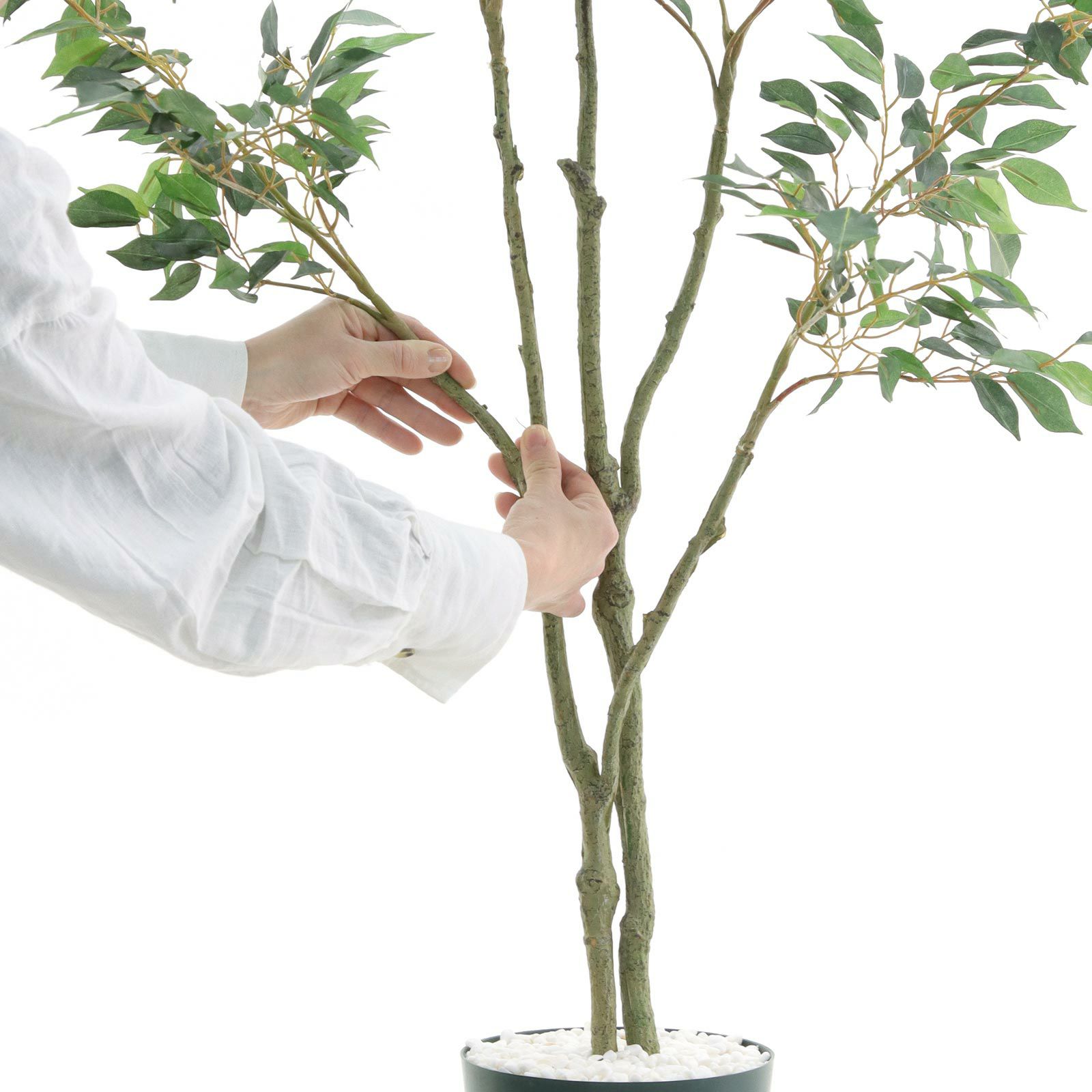 光触媒　人工観葉植物　フェイクグリーン　ベンジャミン FST120 光触媒 人工観葉植物 高さ120cm ベンジャミン フェイクグリーン