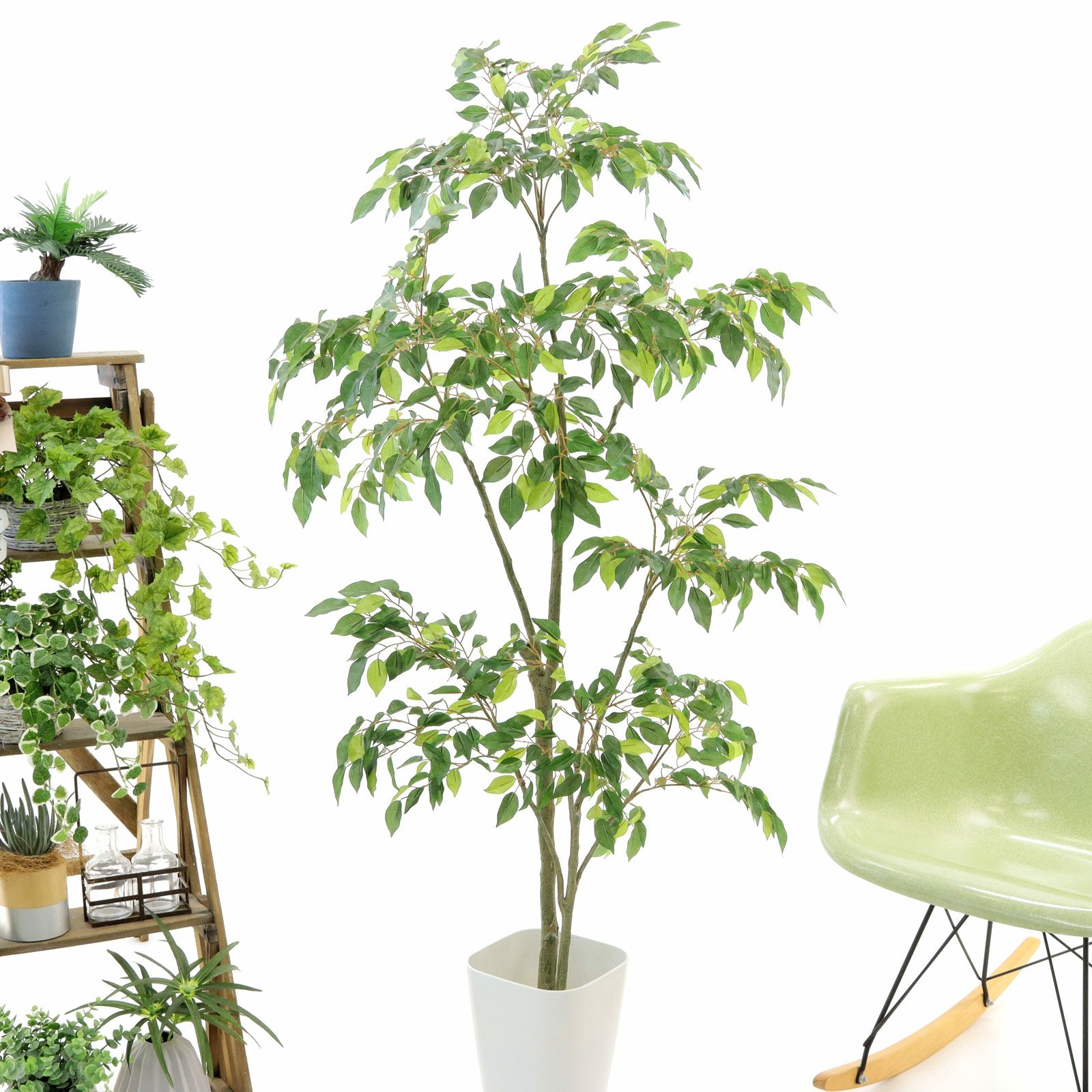 光触媒　人工観葉植物　フェイクグリーン　ベンジャミン FST150 imgrc0105586157.jpg