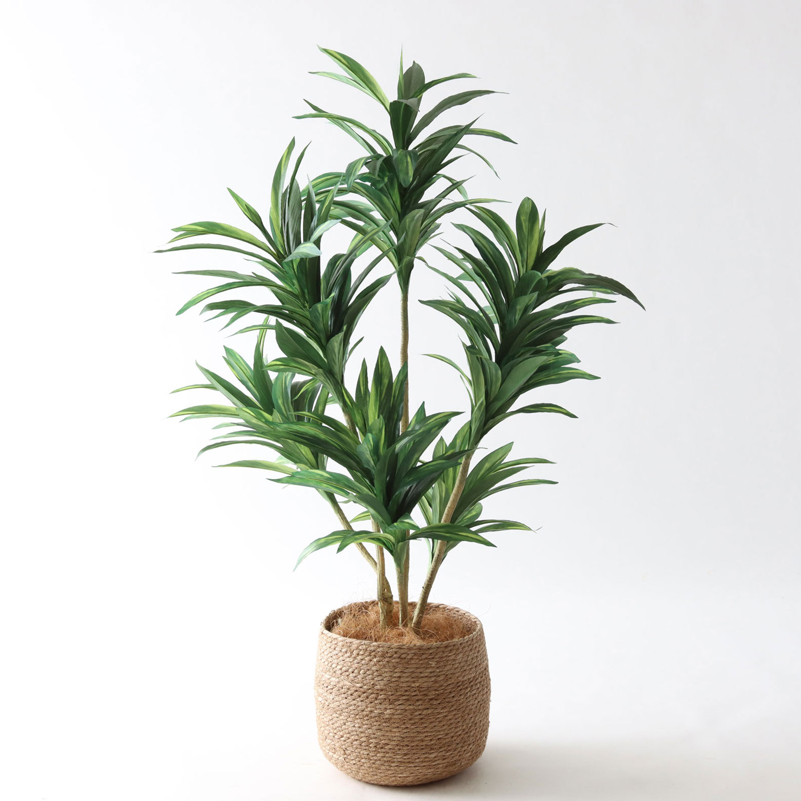 バナナリーフバスケット小 KG4SRE＋ヤシの繊維（+3500円）