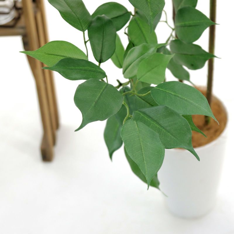 光触媒　人工観葉植物　フェイクグリーン　ベンジャミンスリム 1.8m