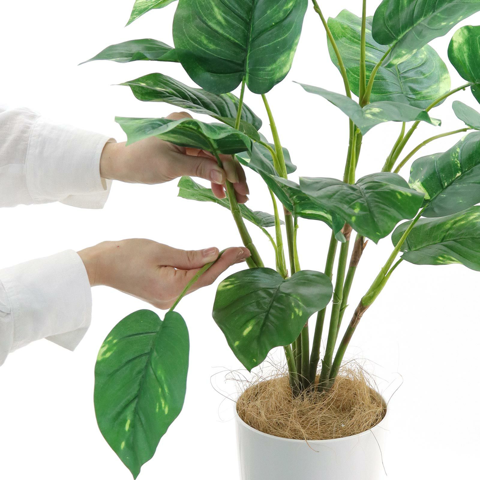 光触媒　人工観葉植物　フェイクグリーン　フレッシュポトス1.2m 光触媒 光の楽園 フレッシュポトスM【インテリア 人工観葉植物
