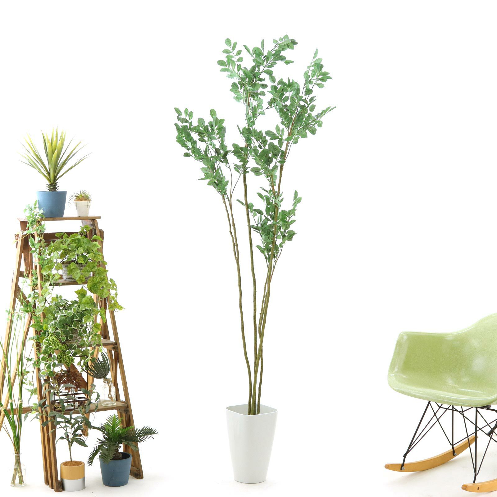 No8431 プレミアム光触媒フェイクグリーン「繊細な葉が風に