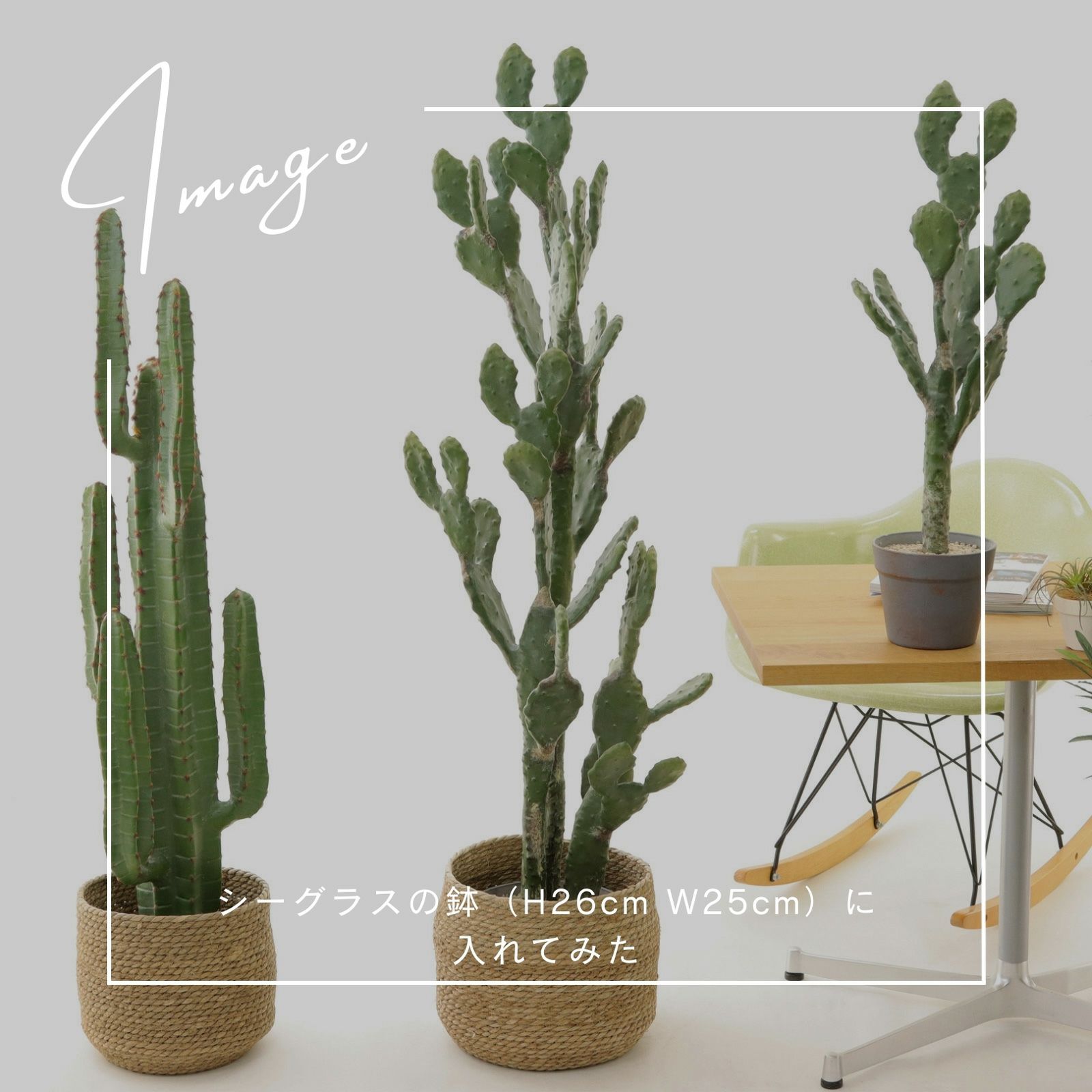 No9385 大人の空間に映える リアル フェイクグリーン 「洗練された