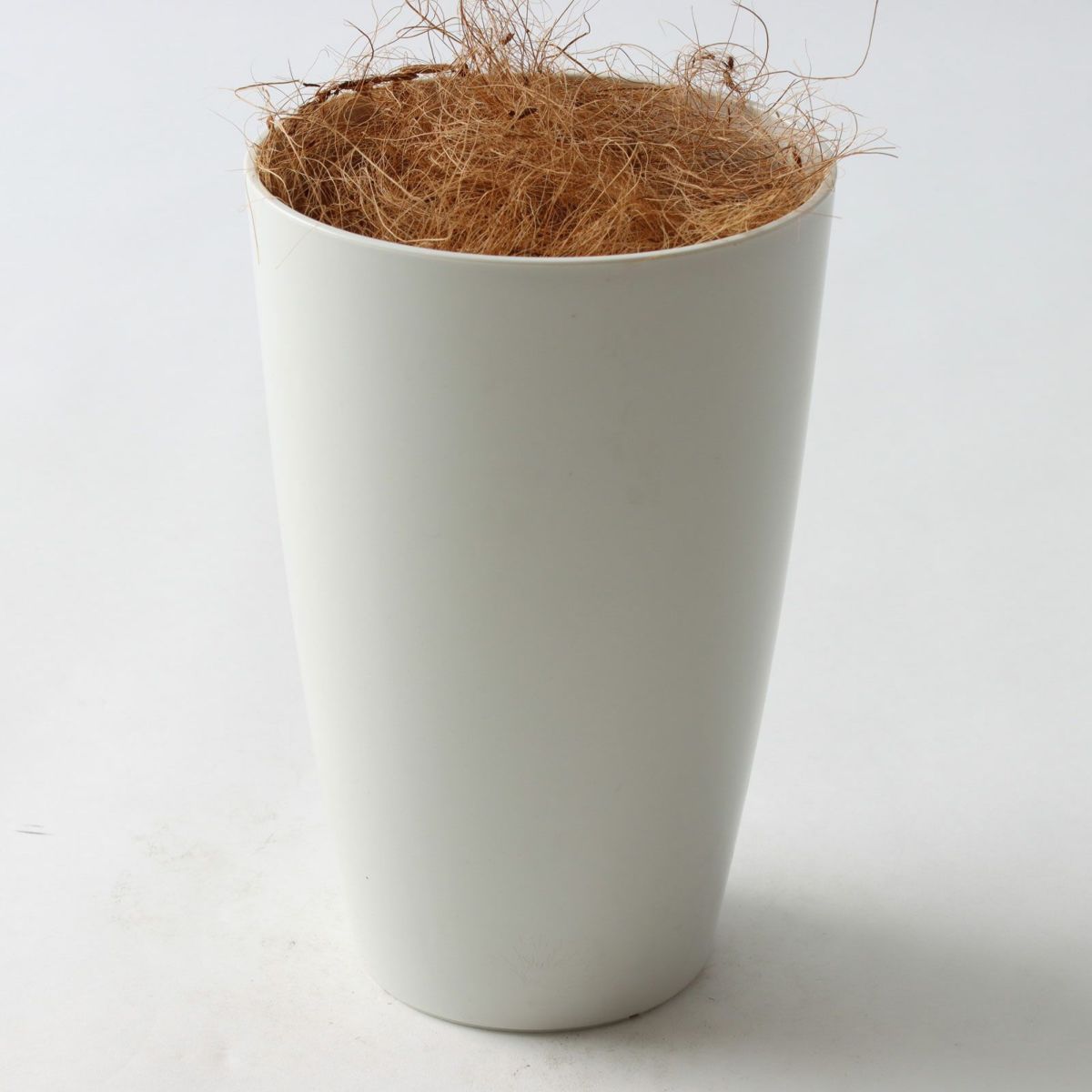 白丸ポット CHIC7丸＋ヤシの繊維（＋1000円）